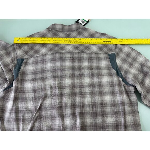 New Under Armour UA Tradesman Flex Flannel Shirt Mens Large L Snap Button Up NWT - Picture 9 of 13